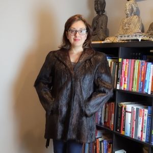Vintage real fur Coat